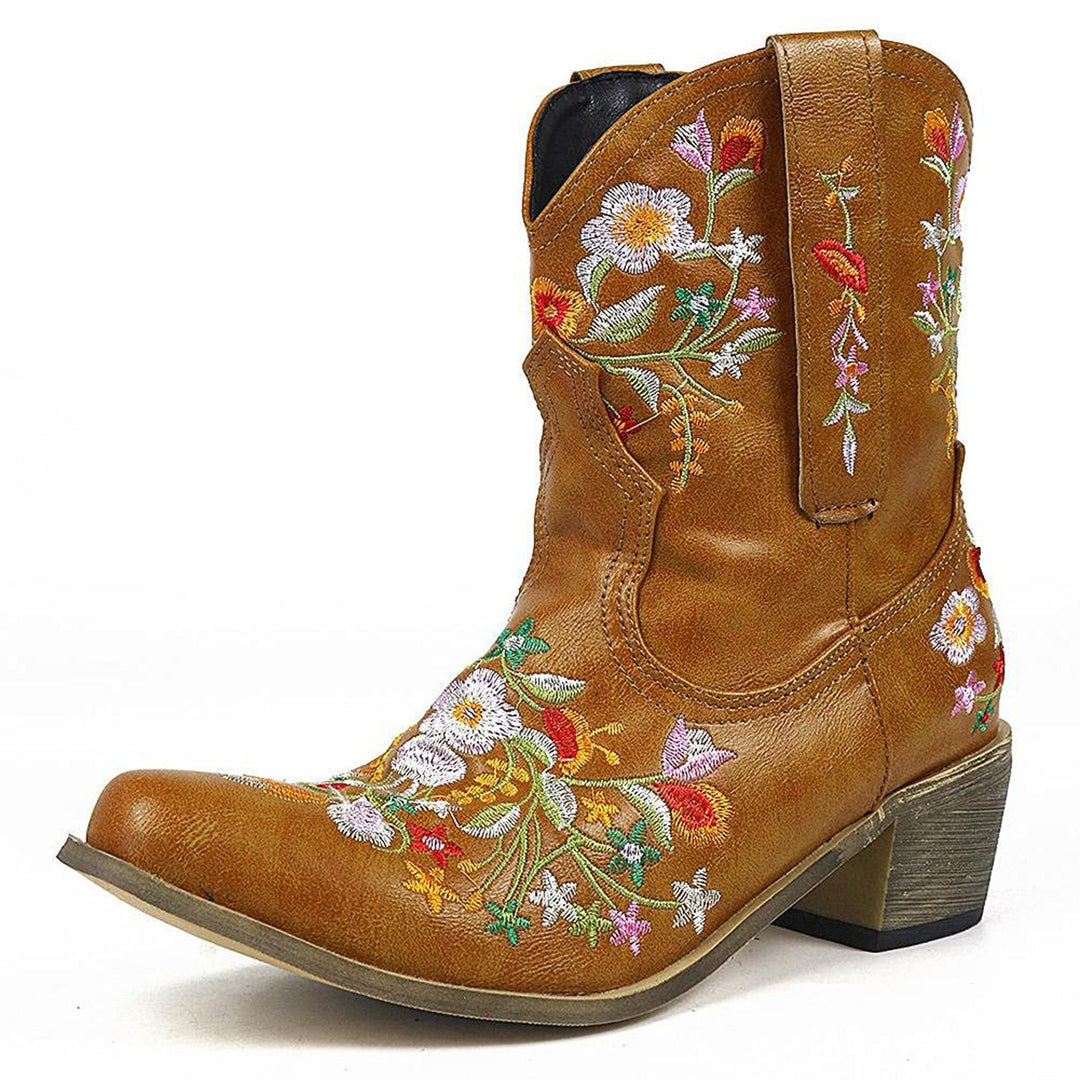 Dakota - Wetterfeste Western-Stiefel im Vintage-Stil