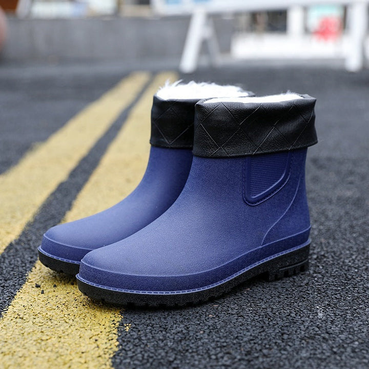 StormGuard - Halbhohe Wasserdichte Herren-Regenstiefel