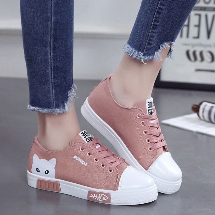 Nora – Unisex Canvas Sneakers für Komfort und Stil