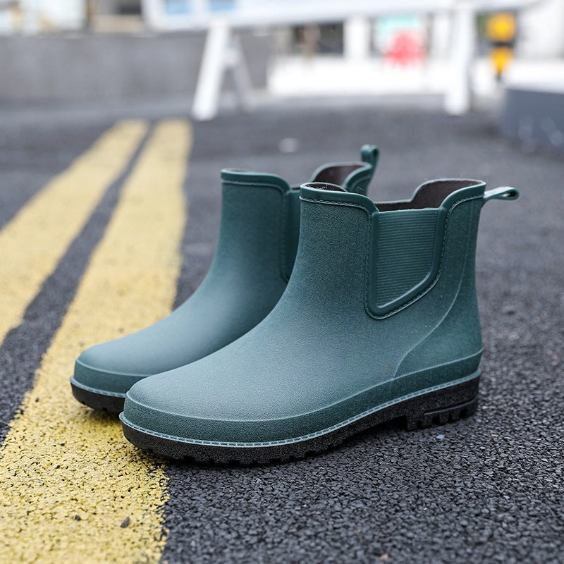 StormGuard - Halbhohe Wasserdichte Herren-Regenstiefel