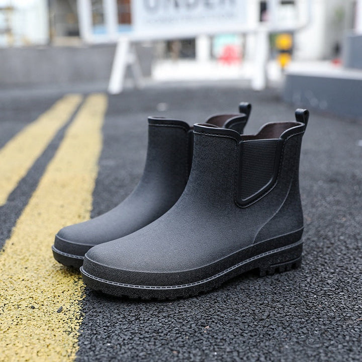 StormGuard - Halbhohe Wasserdichte Herren-Regenstiefel